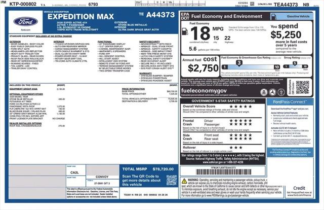 2026 Ford Expedition Max Active MAX