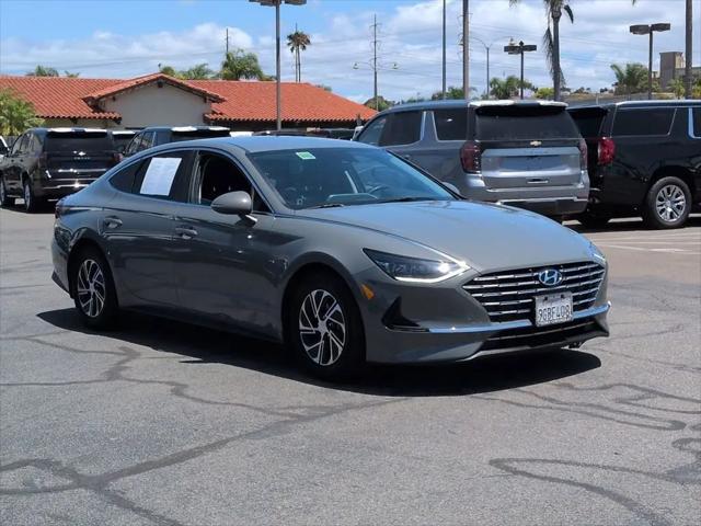 2023 Hyundai Sonata Hybrid Blue