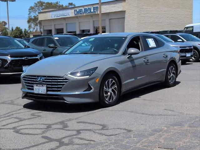 2023 Hyundai Sonata Hybrid Blue