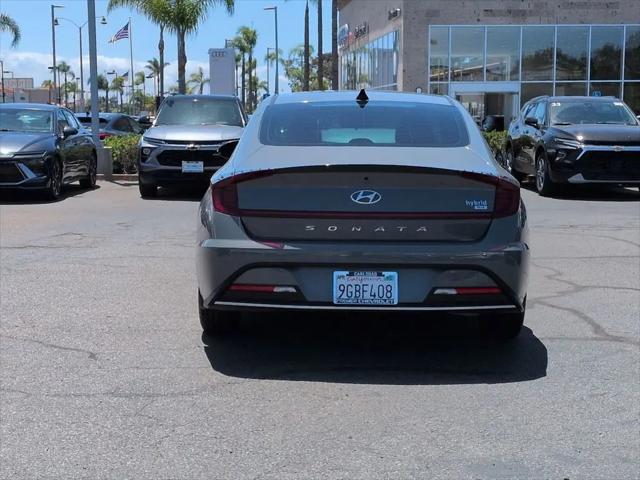 2023 Hyundai Sonata Hybrid Blue