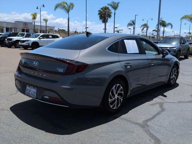 2023 Hyundai Sonata Hybrid Blue