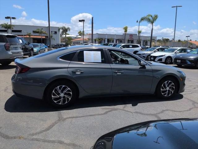 2023 Hyundai Sonata Hybrid Blue