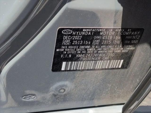 2023 Hyundai Sonata Hybrid Blue