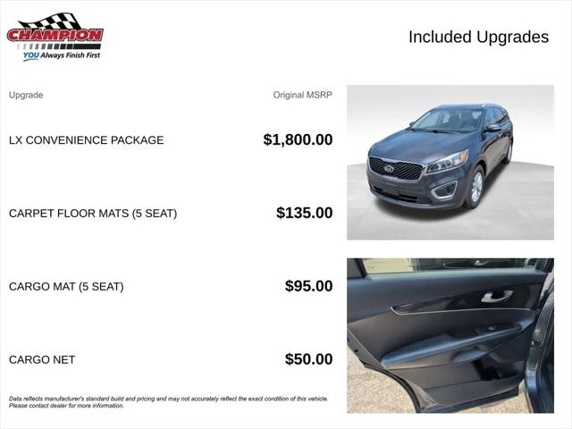 2017 Kia Sorento 2.4L LX
