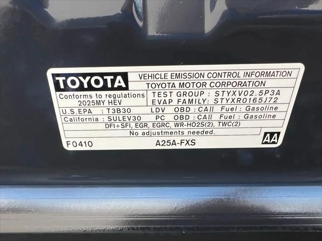 2025 Toyota Camry LE