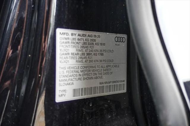 2021 Audi Q8 Premium Plus 55 TFSI quattro Tiptronic