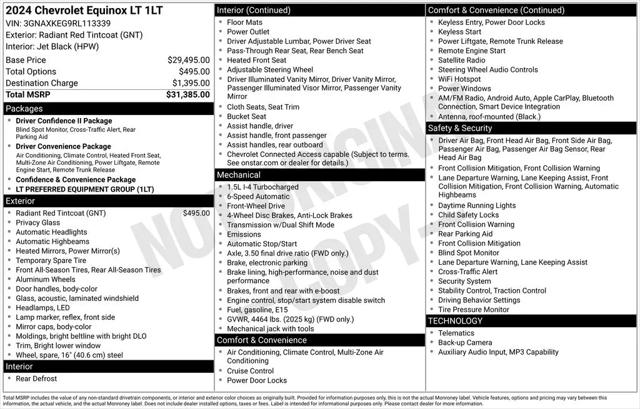 2024 Chevrolet Equinox FWD LT