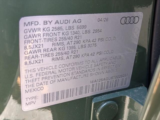 2026 Audi SQ5 Premium Plus TFSI quattro S tronic