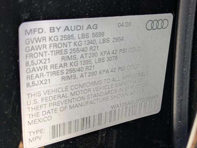 2026 Audi SQ5 Premium Plus TFSI quattro S tronic