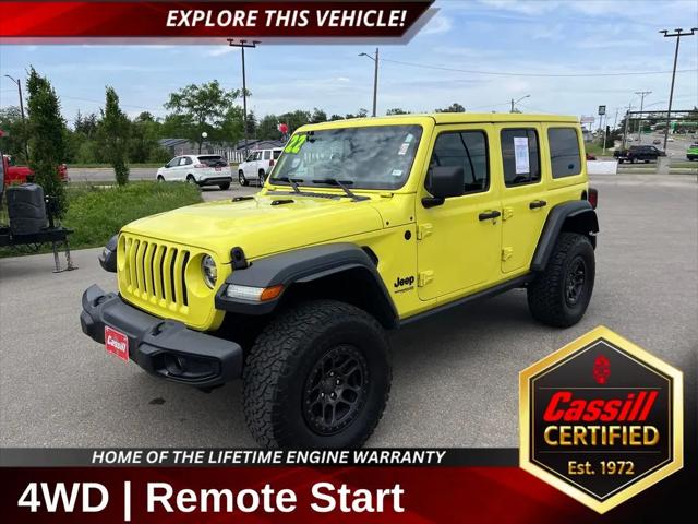 2022 Jeep Wrangler Unlimited High Tide 4x4 for sale in Cedar Rapids, IA