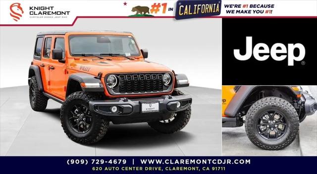2026 Jeep Wrangler 4-Door Willys 4x4 for sale in Claremont, CA