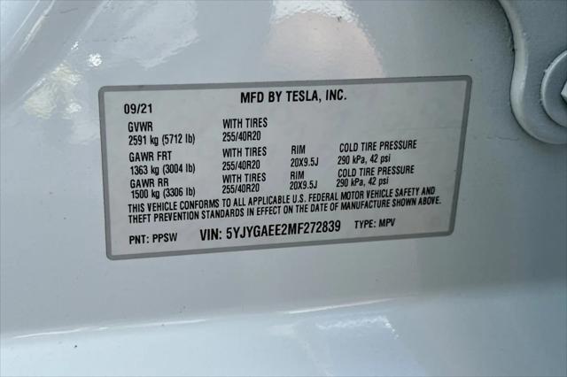 2021 Tesla Model Y Long Range Dual Motor All-Wheel Drive