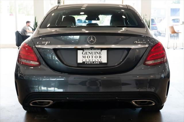2016 Mercedes-Benz C-CLASS C 300 4MATIC