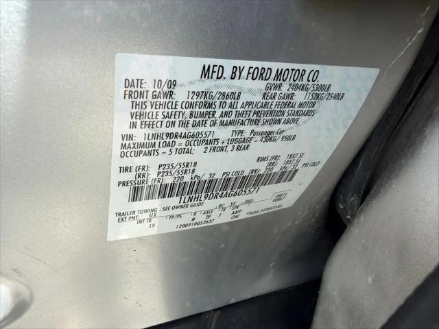 2010 Lincoln MKS Standard