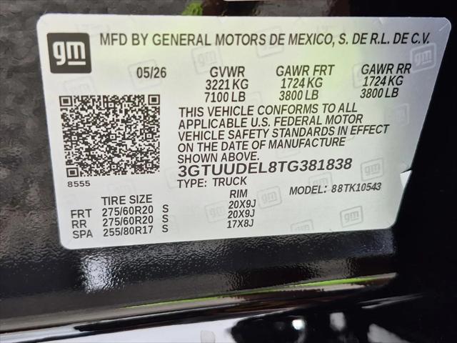 2026 GMC Sierra 1500 Crew Cab, Short Bed, SLT, 4WD