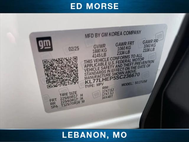2025 Chevrolet Trax FWD LT