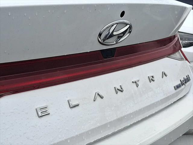 2023 Hyundai Elantra Hybrid Blue