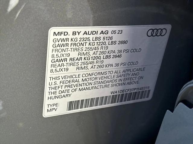 2023 Audi Q3 Premium 45 TFSI S line quattro Tiptronic
