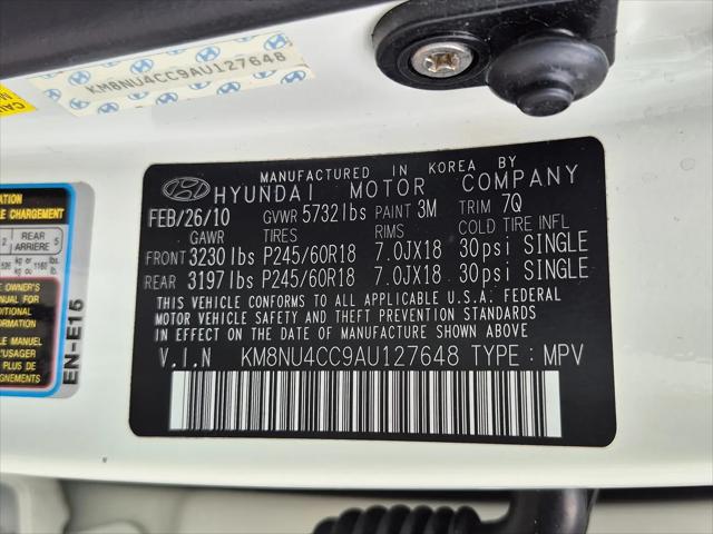 2010 Hyundai Veracruz Limited