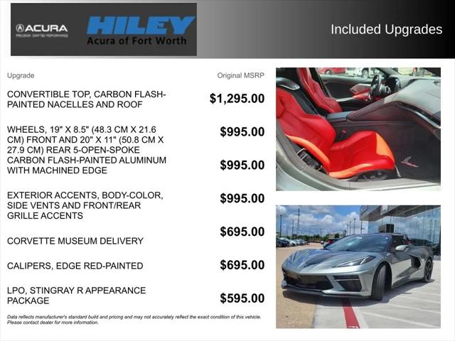 2023 Chevrolet Corvette Stingray RWD Convertible 2LT