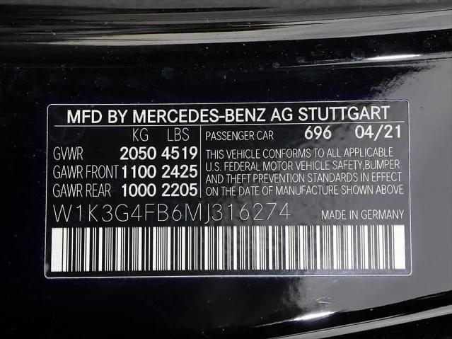 2021 Mercedes-Benz A 220 4MATIC