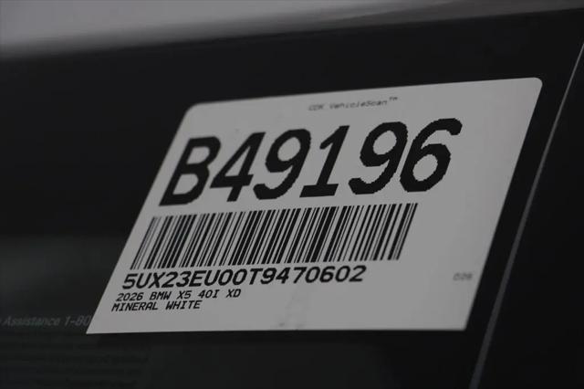 2026 BMW X5 xDrive40i