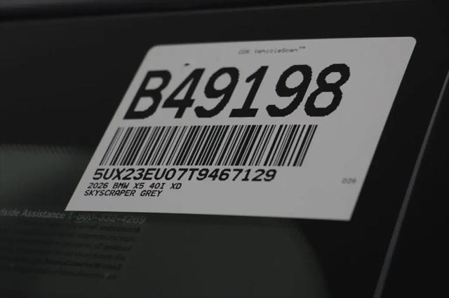 2026 BMW X5 xDrive40i