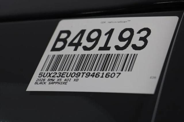 2026 BMW X5 xDrive40i
