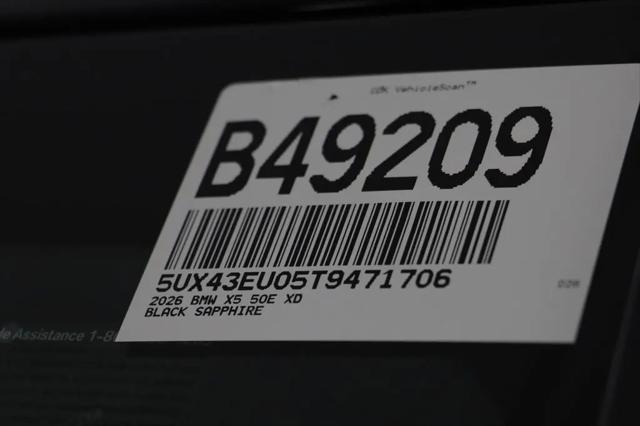 2026 BMW X5 xDrive50e