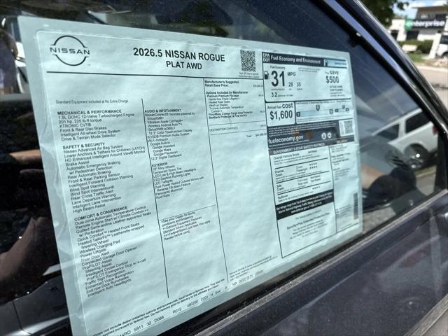 2026 Nissan Rogue Platinum