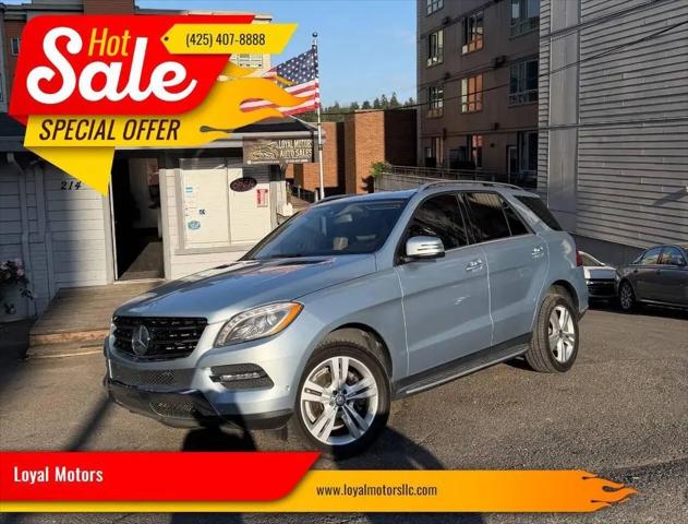 2014 Mercedes-Benz ML 350 4MATIC for sale in Bellevue, WA