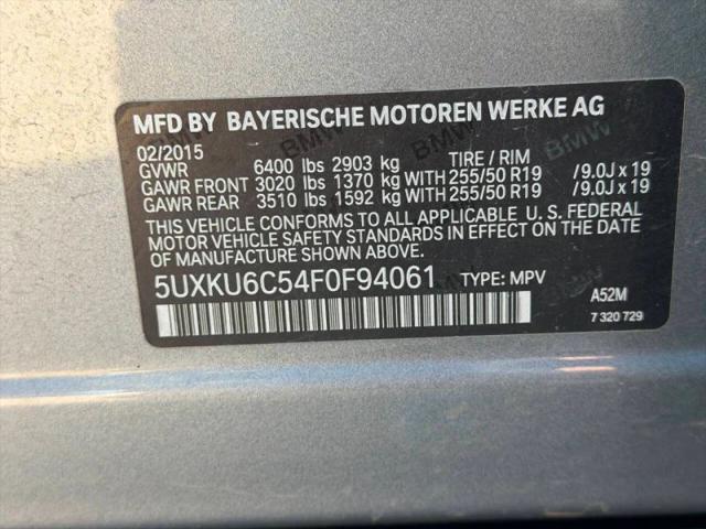 2015 BMW X6 xDrive50i