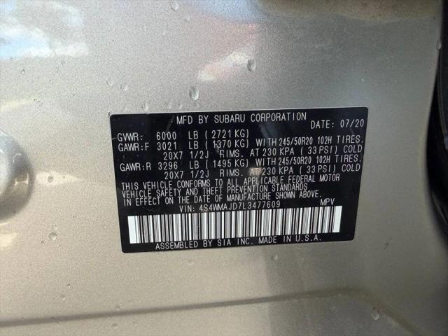 2020 Subaru Ascent Limited