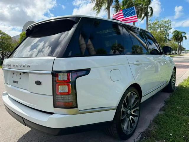 2016 Land Rover Range Rover 5.0L V8 Supercharged
