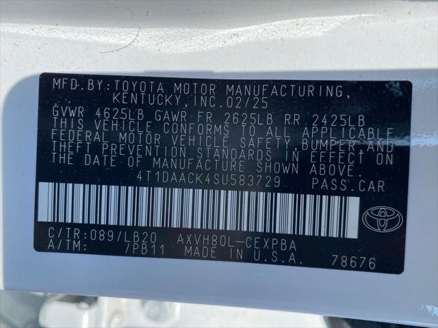 2025 Toyota Camry XSE