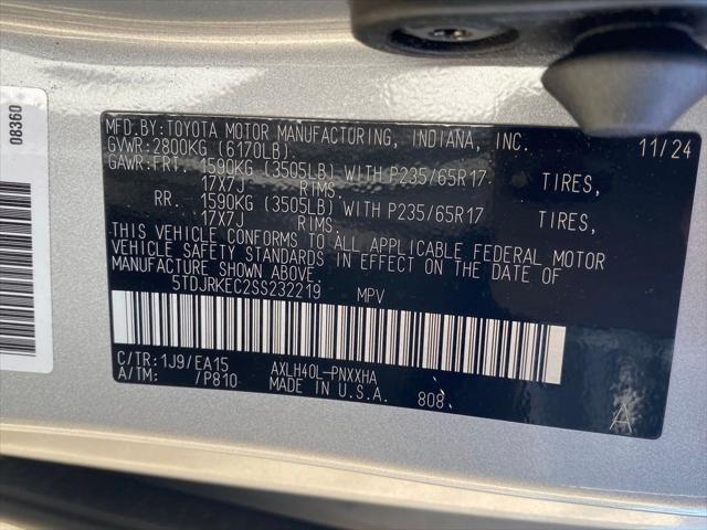 2025 Toyota Sienna XLE