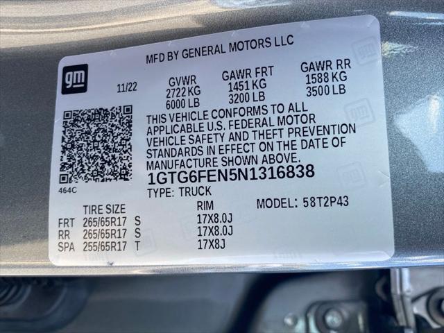 2022 GMC Canyon 4WD Crew Cab Short Box AT4 - Leather