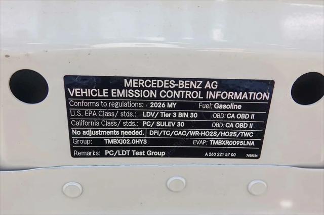 2026 Mercedes-Benz GLB GLB 250