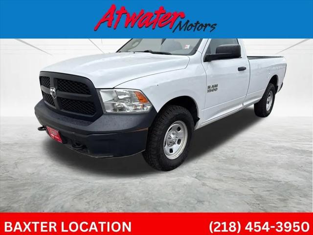 2017 Ram 1500 Tradesman Regular Cab 4x4 8' Box for sale in Aitkin, MN