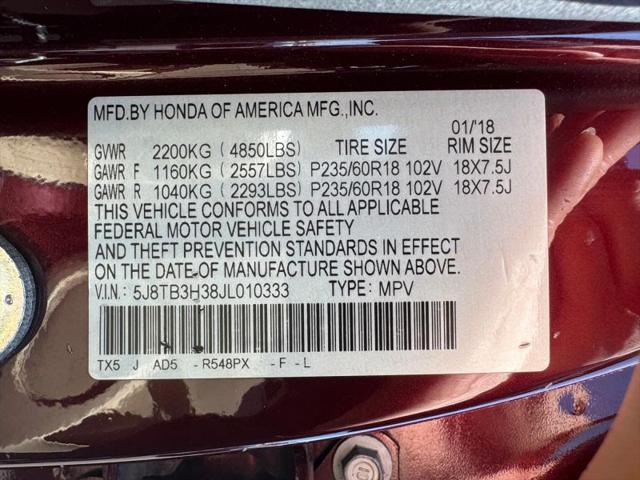 2018 Acura RDX Base