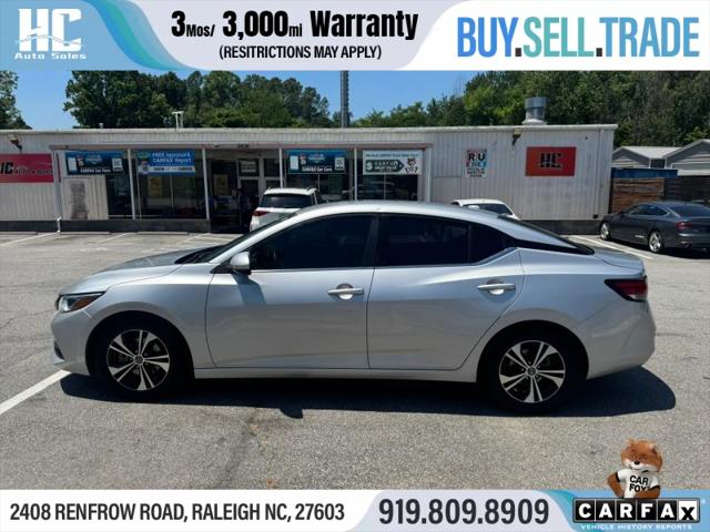 2021 Nissan Sentra SV Xtronic CVT