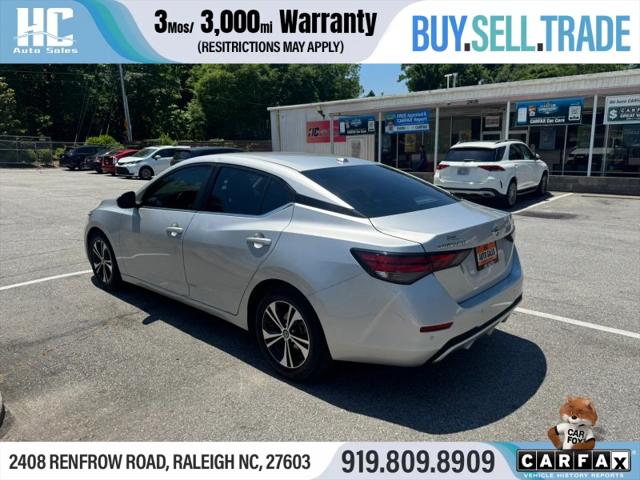 2021 Nissan Sentra SV Xtronic CVT