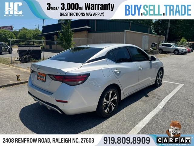 2021 Nissan Sentra SV Xtronic CVT