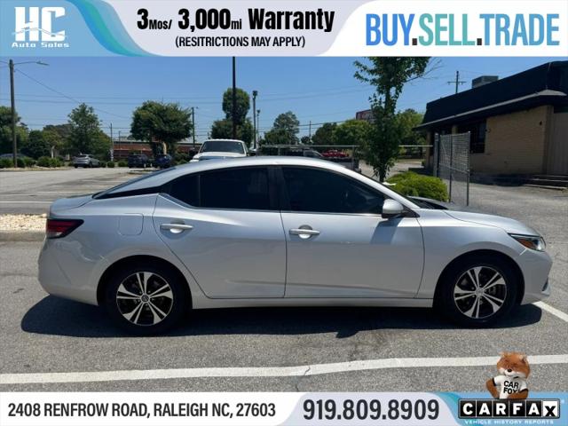 2021 Nissan Sentra SV Xtronic CVT
