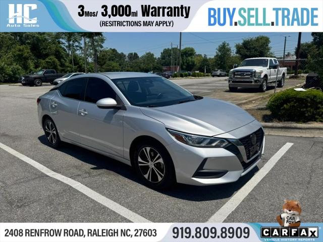 2021 Nissan Sentra SV Xtronic CVT