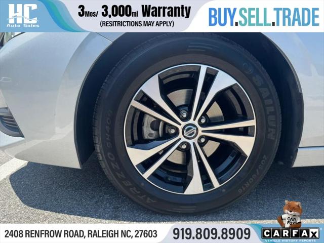 2021 Nissan Sentra SV Xtronic CVT