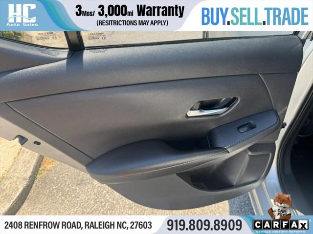 2021 Nissan Sentra SV Xtronic CVT