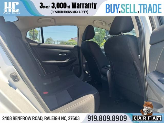 2021 Nissan Sentra SV Xtronic CVT
