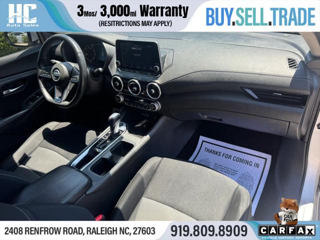 2021 Nissan Sentra SV Xtronic CVT