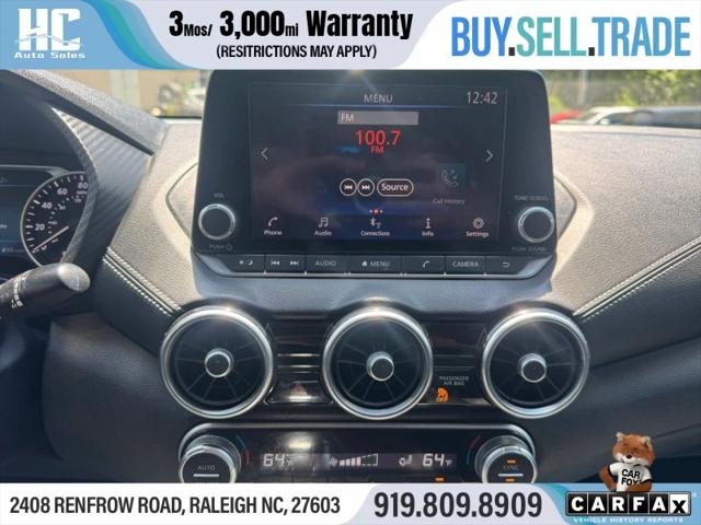 2021 Nissan Sentra SV Xtronic CVT